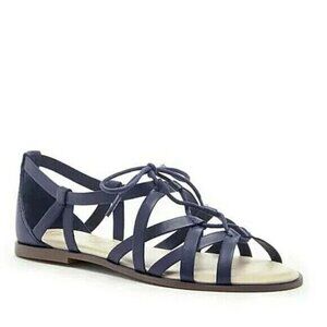 Sole Society‎ So-Gillian Moroccan Grease Calf Leather Sandals Size 9M